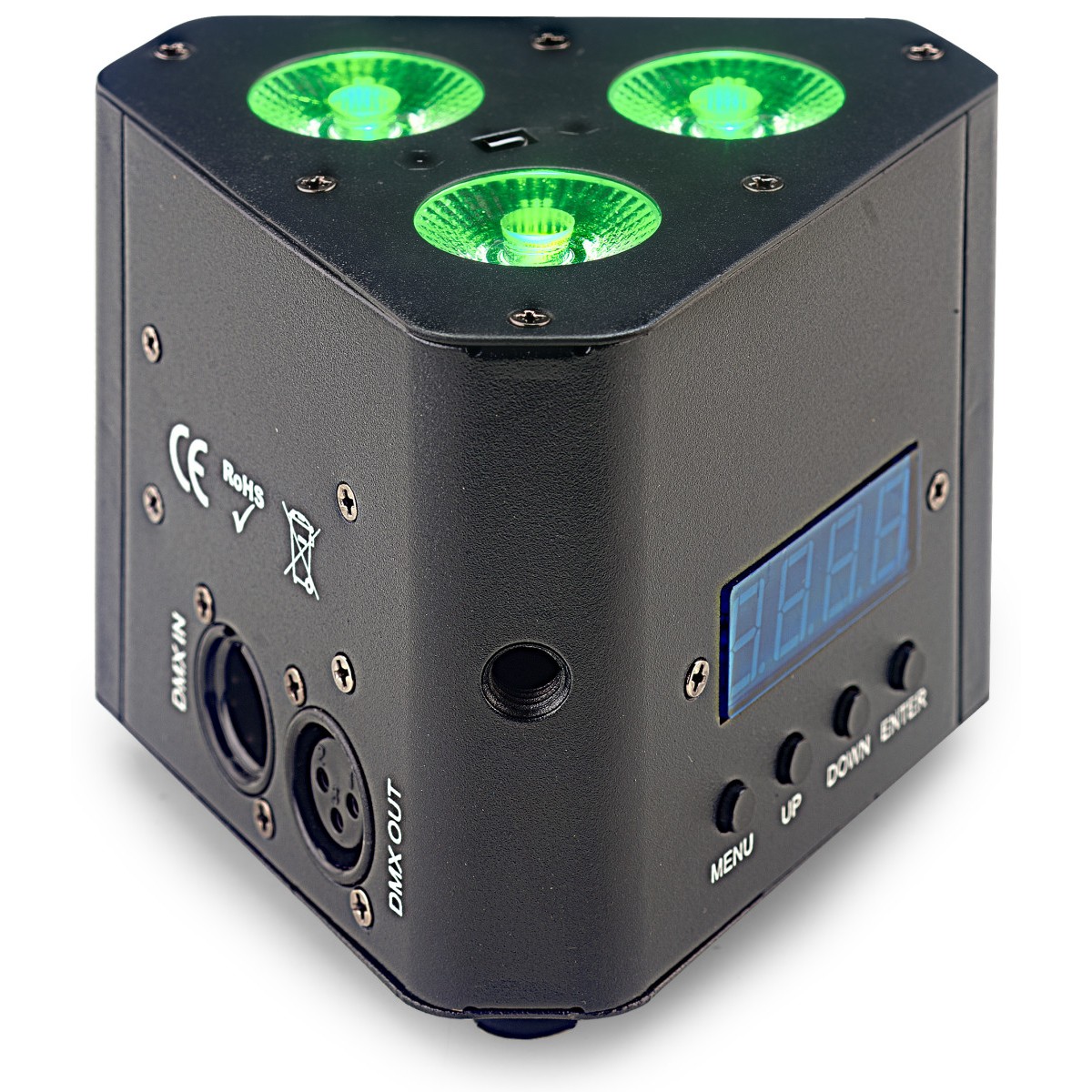 Skatuves LED prožektors 3x4-watt (4 in 1) RGBW LED Stagg SLI-TRUSS34-2
