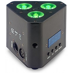 Skatuves LED prožektors 3x4-watt (4 in 1) RGBW LED Stagg SLI-TRUSS34-2