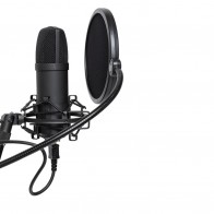 Studijas kardioīda USB mikrofonu komplekts Stagg SUM45 SET