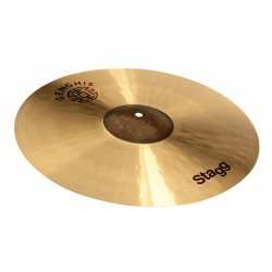 Bungu šķīvis 17" Genghis medium crash, Exo series Stagg GENG-CM17E