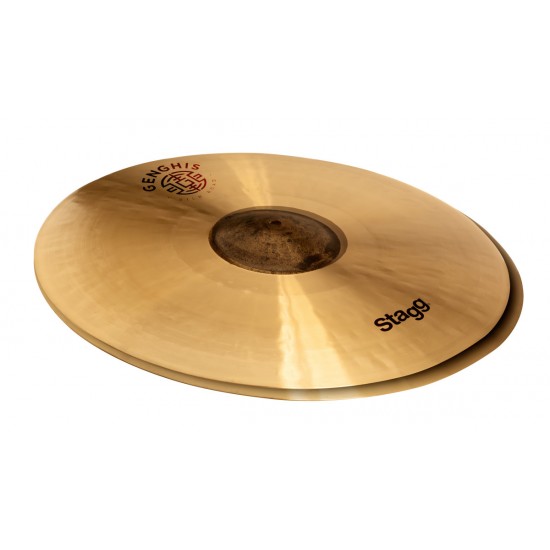 Bungu šķīvis 14" Genghis medium hi-hat, Exo series Stagg GENG-HM14E