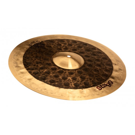 Bungu šķīvis 17" Genghis medium crash, Dual series Stagg GENG-CM17D