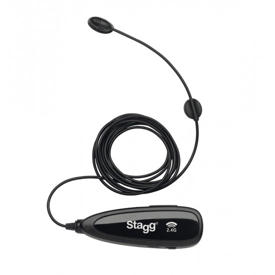 Wireless surface microphone set (with transmitter and receiver) Stagg SUW 12BC