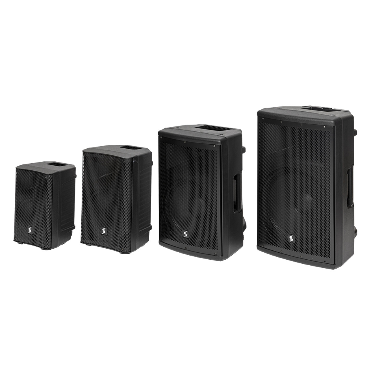 Aktīvais skaļrunis 10", 125W AS10 EU Stagg D klase, Bluetooth TWS stereo