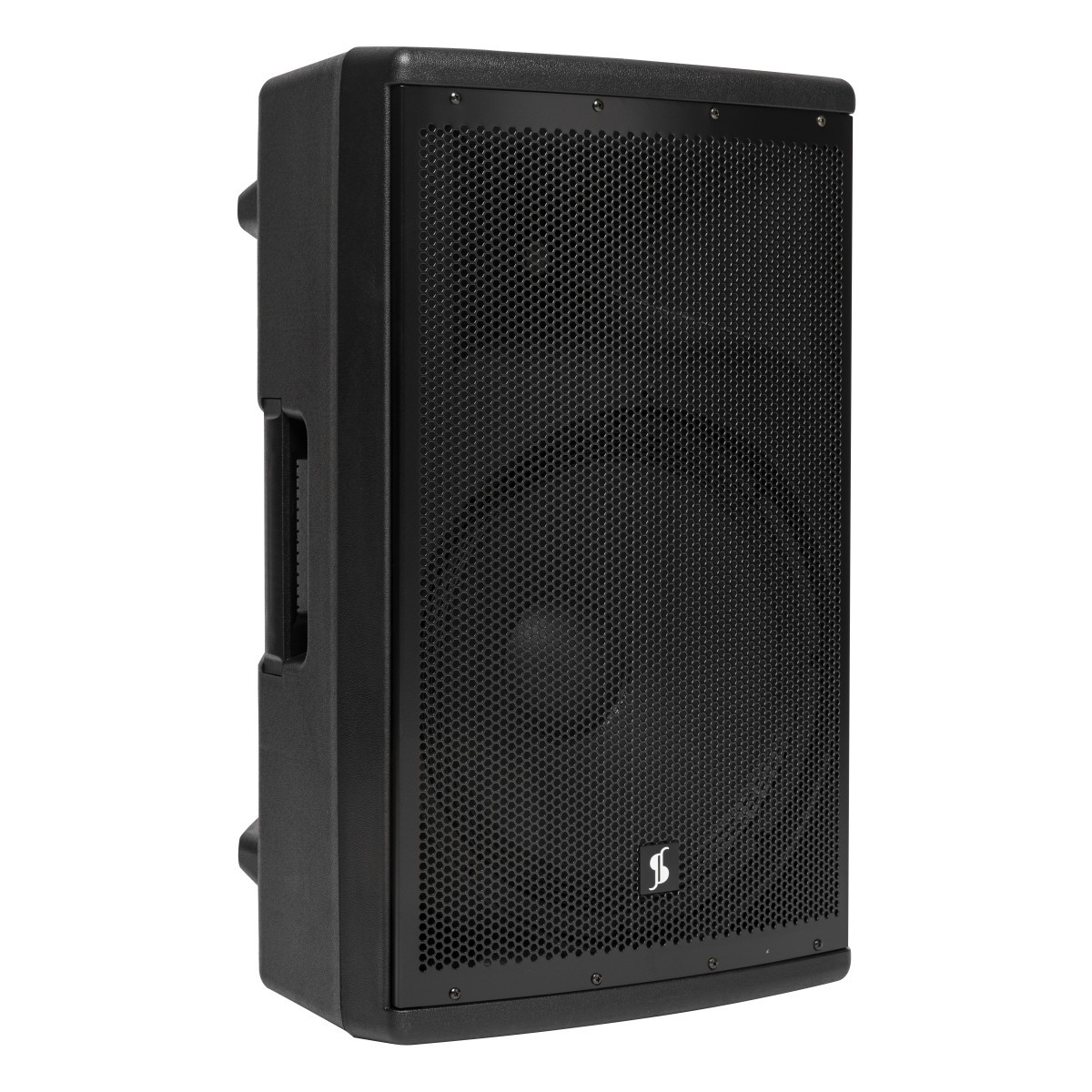 Aktīvais skaļrunis ar akumulatoru 15", 2 UHF mikrofoni, 200 W AS15B EU Stagg AB klase, Bluetooth TWS stereo