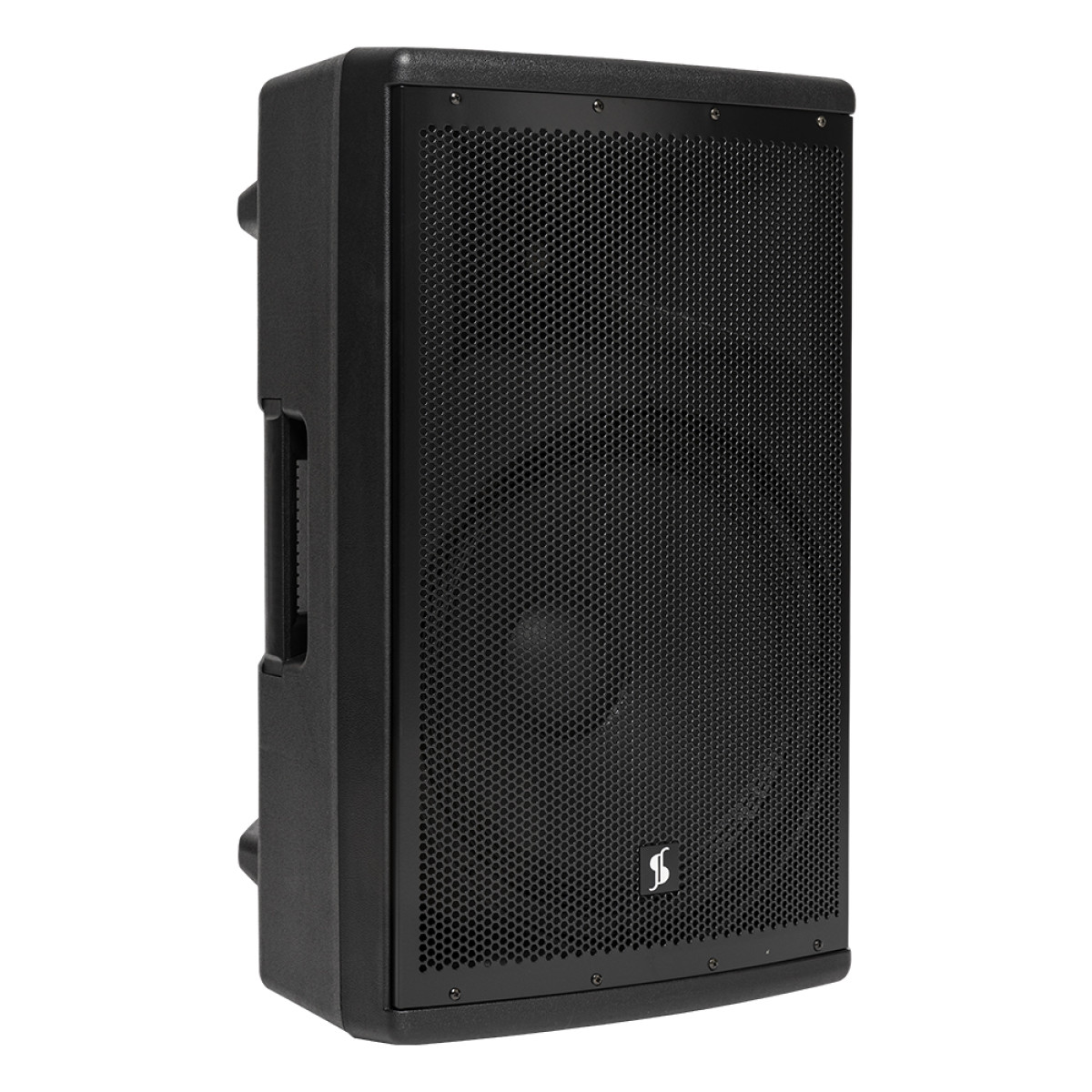 Aktīvais skaļrunis ar akumulatoru 15", 2 UHF mikrofoni, 200 W AS15B EU Stagg AB klase, Bluetooth TWS stereo